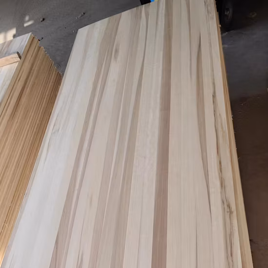 Мебельная доска из тополя класса АА, сращенная на пальцах