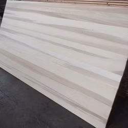 Low Price Solid Wood Board Paulownia Wood Finger Joined Boards Edge Glued Wood Panels