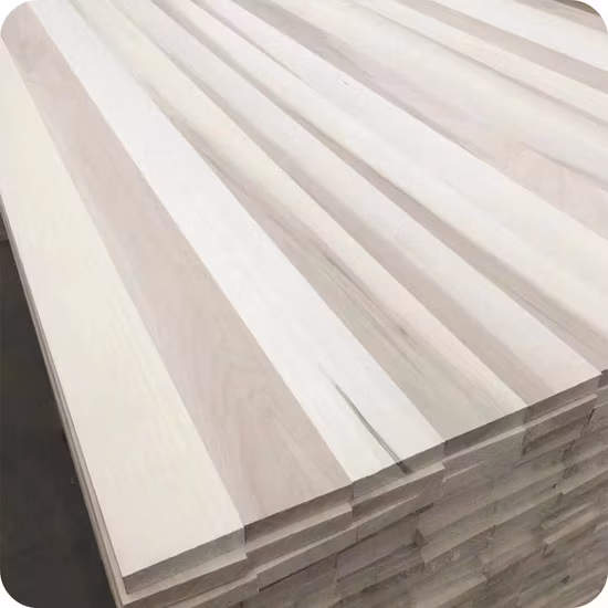 Cheap Price Wholesale Ab Grade Paulownia Furniture Edge Glued Wood Board Panel for Surfingboard