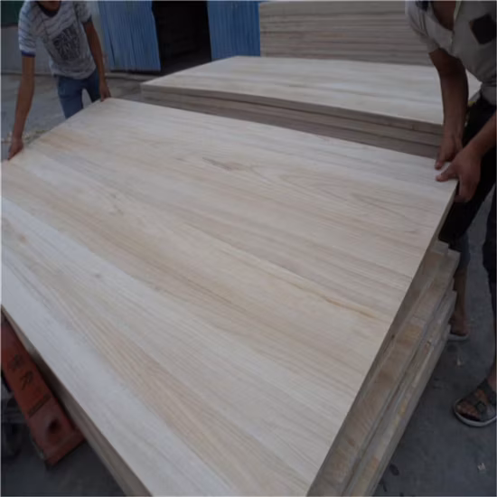 Poplar Wood furniture Edge Glued Lumber Panels