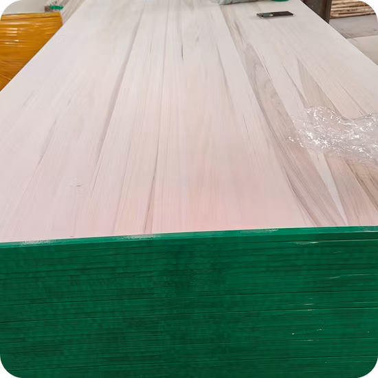 Cheap Price Wholesale Ab Grade Paulownia Furniture Edge Glued Wood Board Panel for Surfingboard